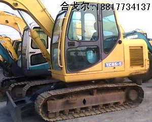 二手玉柴85挖掘機