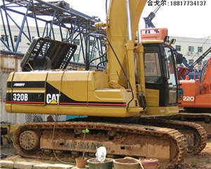進口卡特320B挖掘機